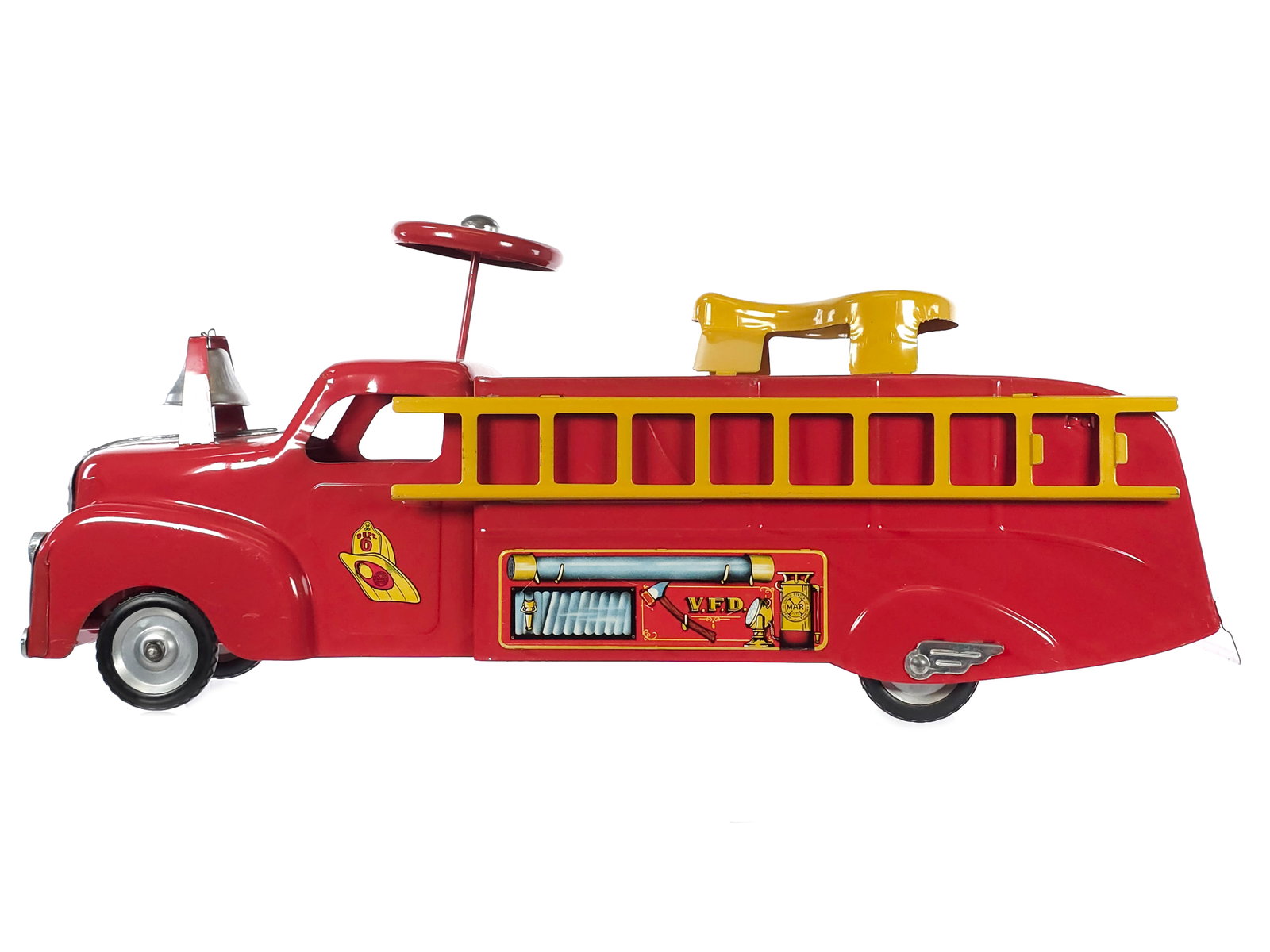 Marx Ride On VFD Steel Fire Truck XL (1 of 6)