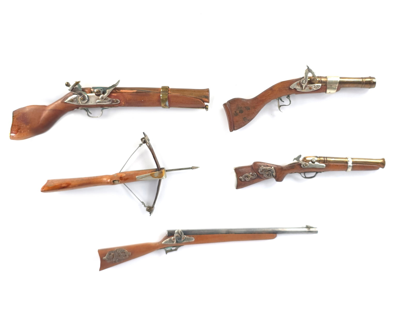 (5) Assorted Mini Replica Guns - 2