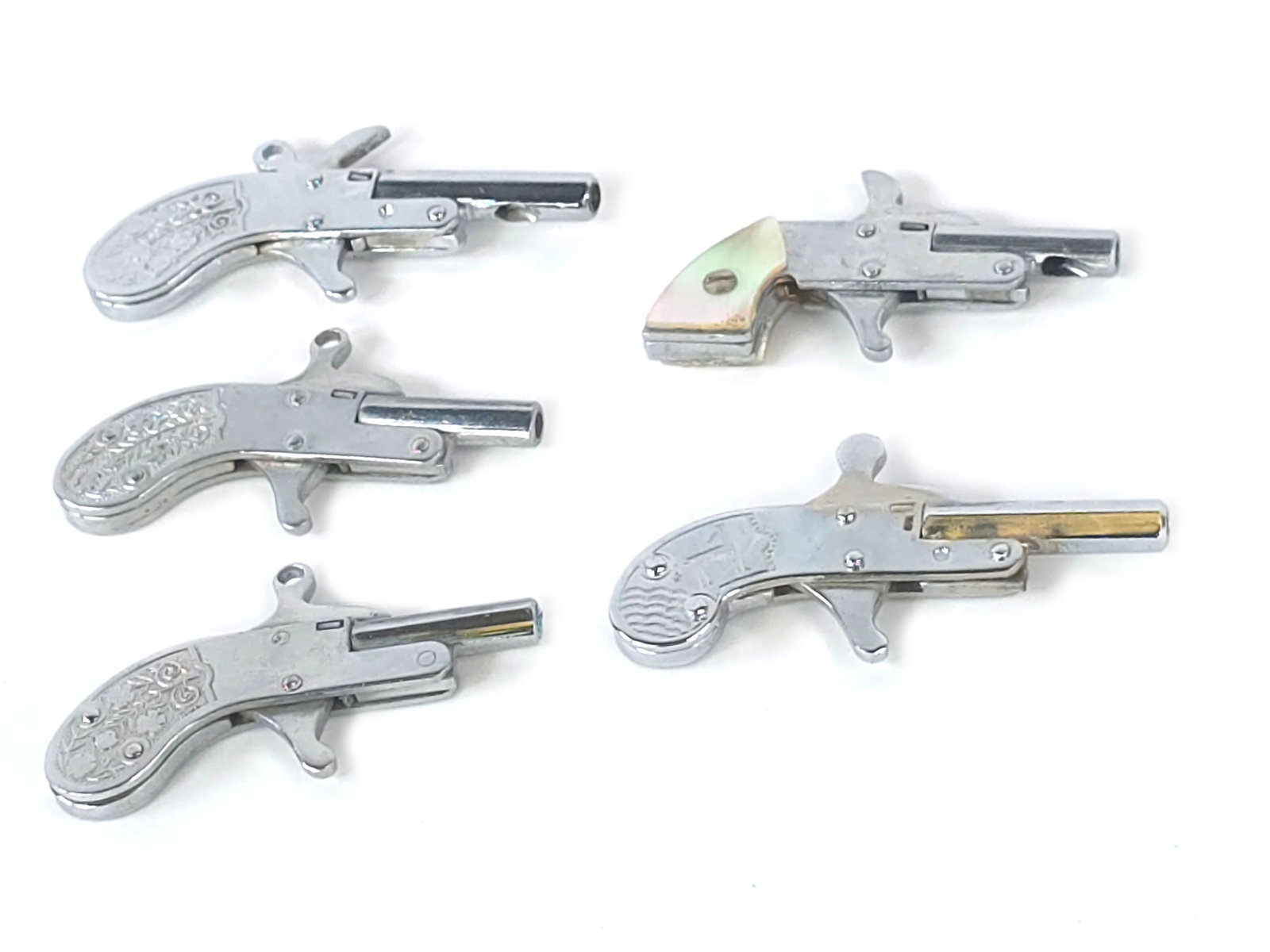 (5) Assorted Mini Pinfire Guns - 2