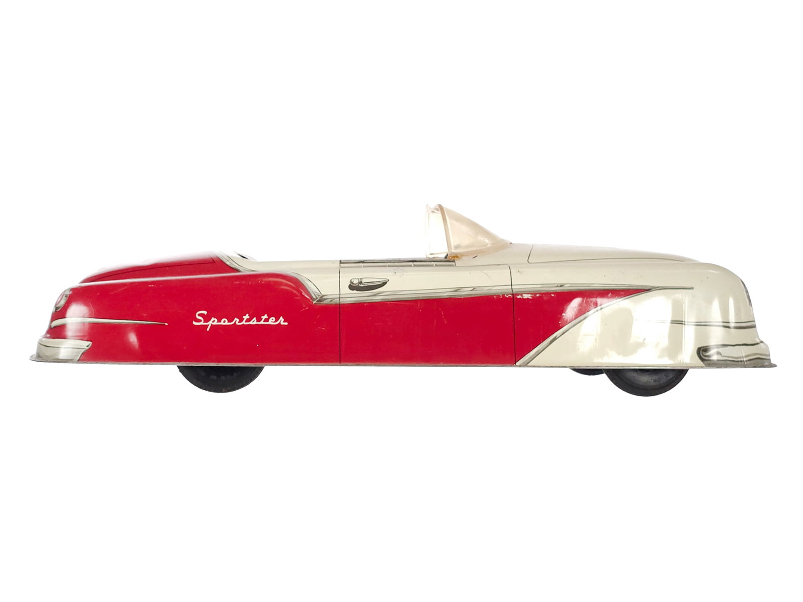 1950s Marx Tin Litho Sportster 4117 (1 of 6)