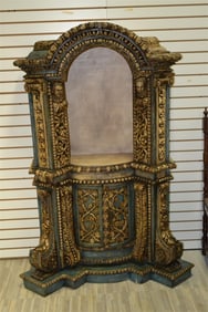 ITALIAN BAROQUE ALTAR CABINET 17th Century
