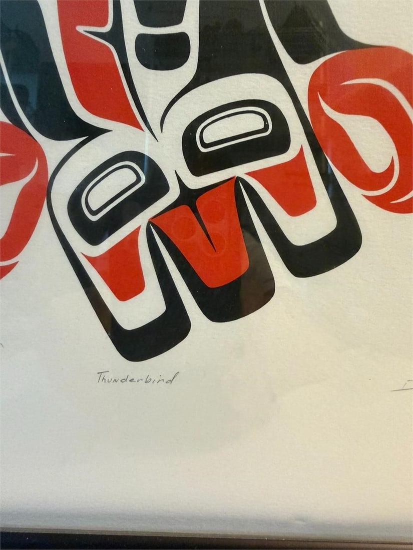 Native Art Thunderbird Printers Proof Don Yeomans - 3