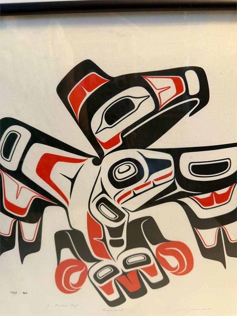 Native Art Thunderbird Printers Proof Don Yeomans - 4