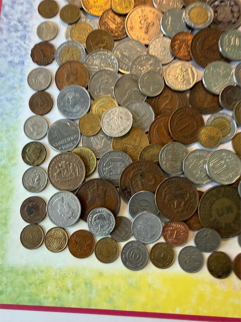 Mexico Caribbean South and Central America Coins: Mexico Caribbean South and Central America Coins Bulk Lot