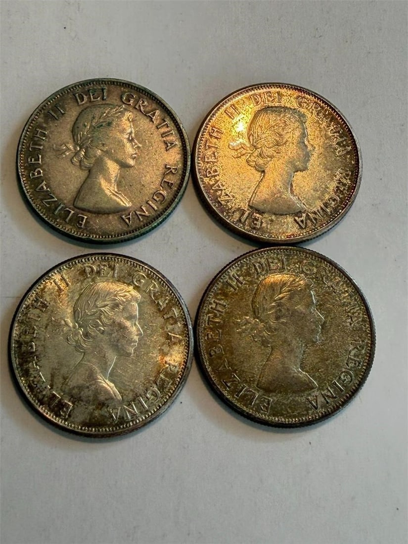 Canada Half Dollar Lot of 4 Coin 100th anniversary (1 of 2)