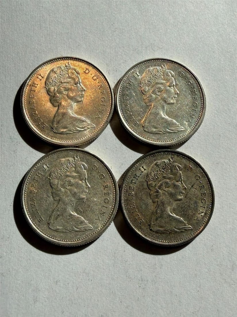1867-1967 Canadian Bobcat Centennial Quarter (4) (1 of 2)