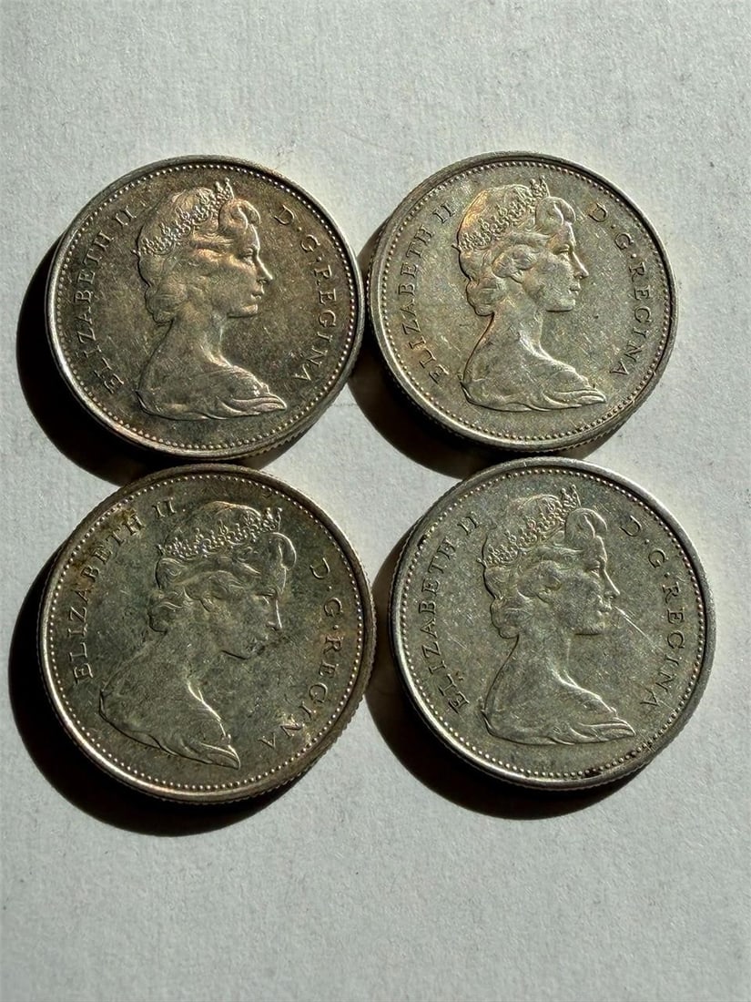 Canada Half Dollar Lot of 4 Coins - Bobcat (1 of 2)
