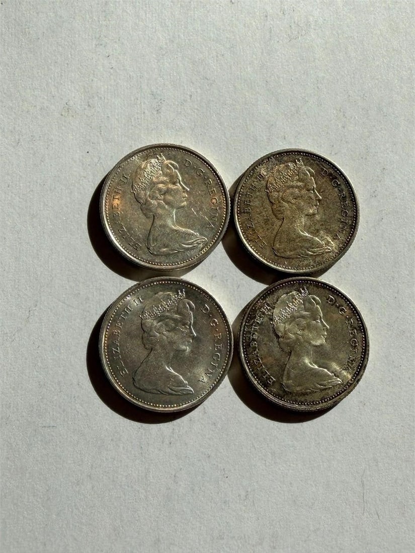 Canada Half Dollar Lot of 4 Coins - Bobcat (1 of 2)
