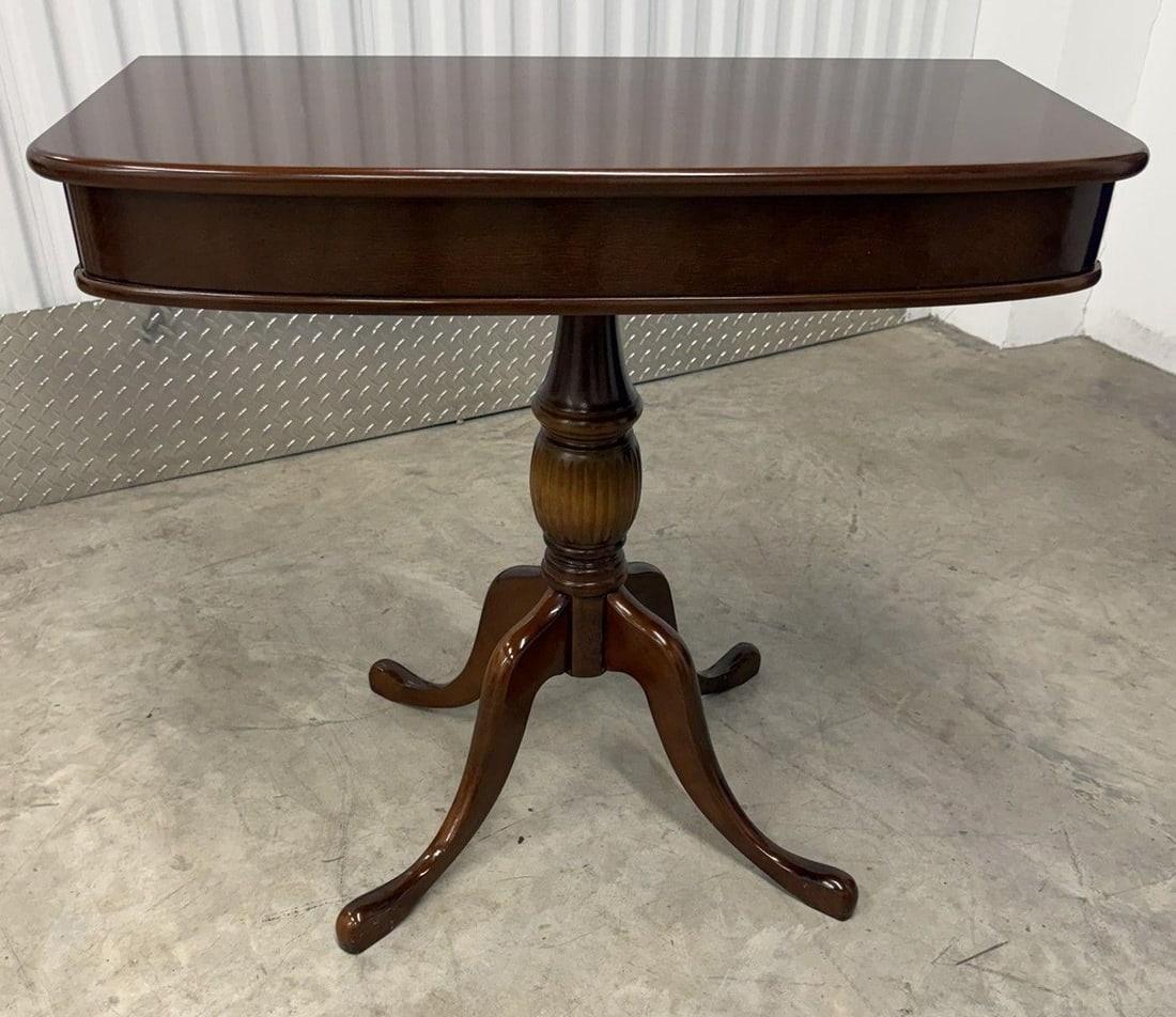 Duncan Phyfe Style Console or Card Table (1 of 2)