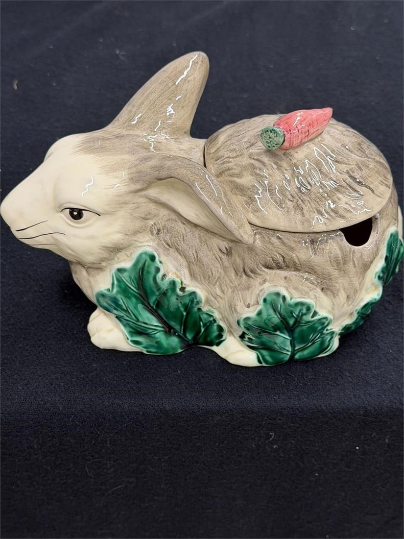 Vintage Haldon Bunny Rabbit Gravy Boat Tureen (1 of 4)