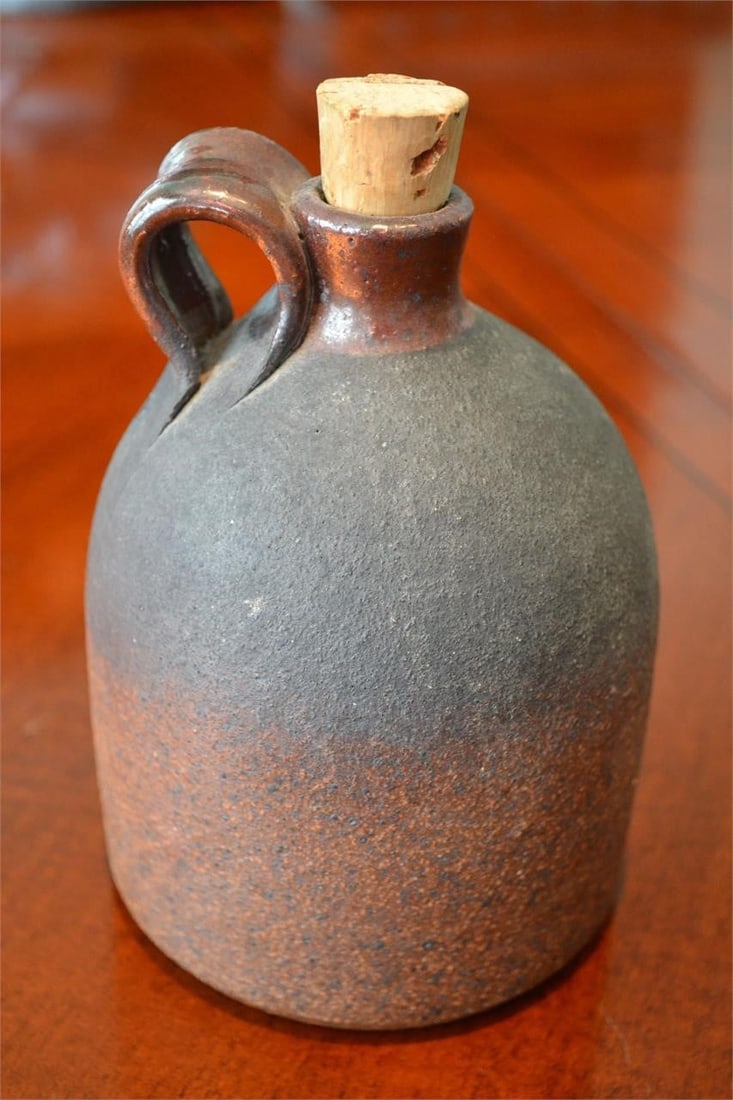David Greenbaum Pottery Hand Thrown Crock Jug 6" (1 of 3)