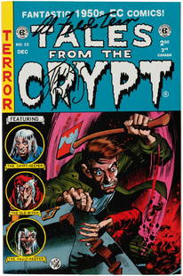 "TALES FROM THE CRYPT" #22 DECEMBER 1997 SIGNED BY JACK: "TALES FROM THE CRYPT" #22 DECEMBER 1997 SIGNED BY JACK DAVIS, WILL ELDER AND AL FELDSTEIN. Gemstone Publishing. December 1997. Classic reprints of EC horror stories. Signed by artists Jack Davis and