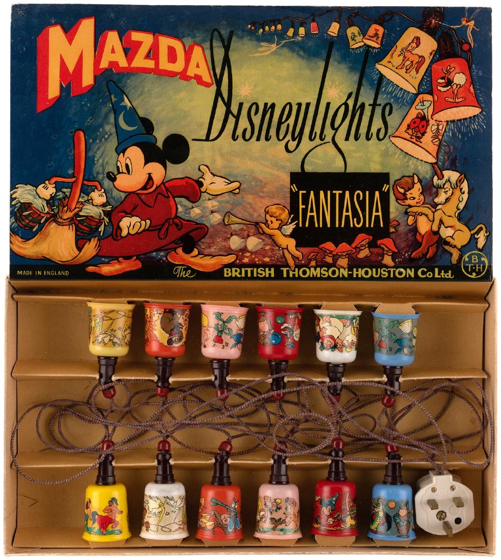 "MAZDA DISNEYLIGHTS FANTASIA" BOXED CHRISTMAS LIGHTS