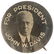 FOR PRESIDENT JOHN W. DAVIS PORTRAIT BUTTON HAKE #10.