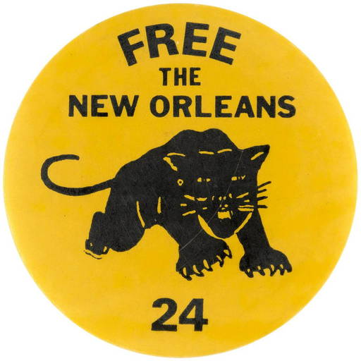 FREE THE NEW ORLEANS 24 BLACK PANTHER PARTY CIVIL (0538) on Mar 16