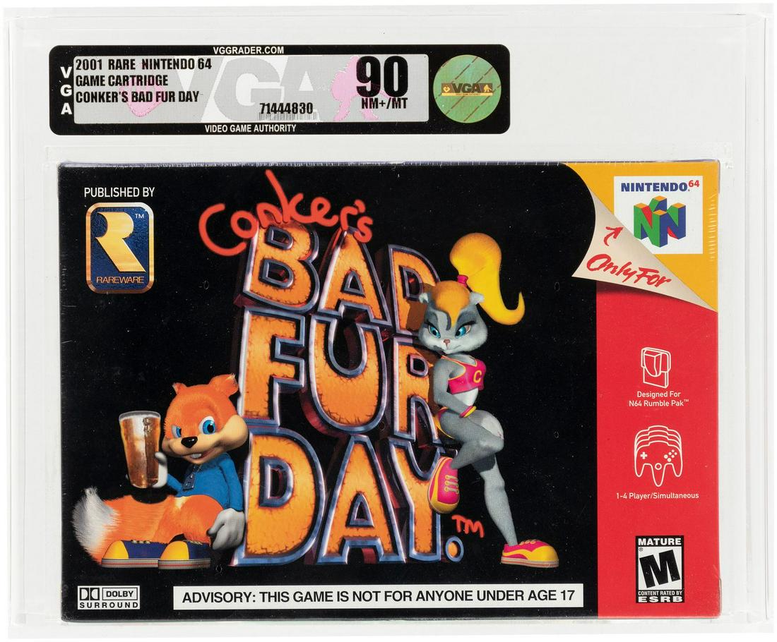 Conker Live Conker's Bad Fur Day Nintendo Switch Xbox Game