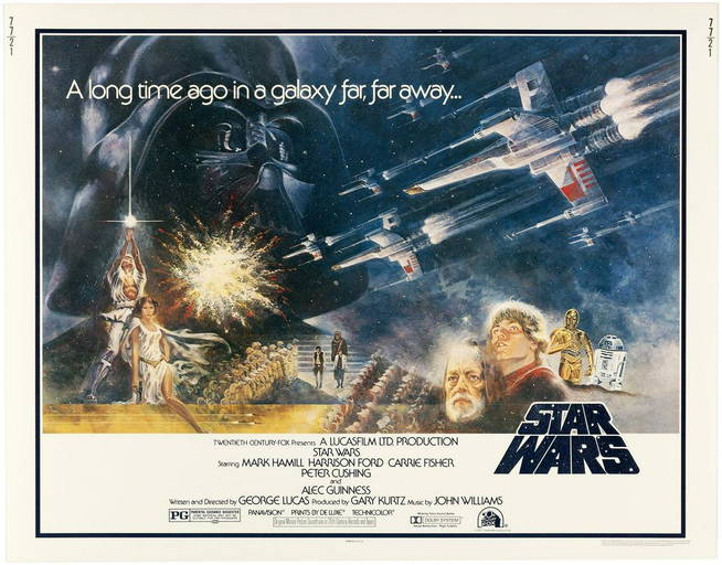 Star Wars Movie Poster 1977 1 Sheet (27x41)