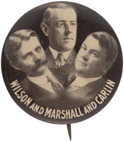 WILSON AND MARSHALL AND CARLIN VIRGINIA TRIGATE COATTAIL BUTTON HAKE #87.