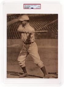 1909-13 M101-2 SPORTING NEWS SUPPLEMENTS (DECEMBER 2, 1909) TRIS SPEAKER (HOF ROOKIE ERA) PSA 2