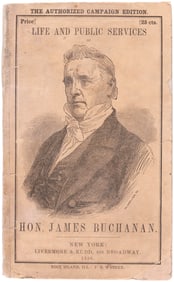 BUCHANAN 1856 CAMPAIGN BIOGRAPHY.