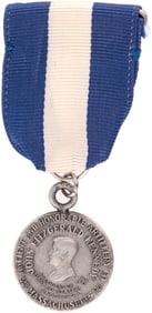 KENNEDY AHAC MARCHING BAND 1961 INAUGURAL MEDAL BADGE ONE OF ONLY 75 MADE.