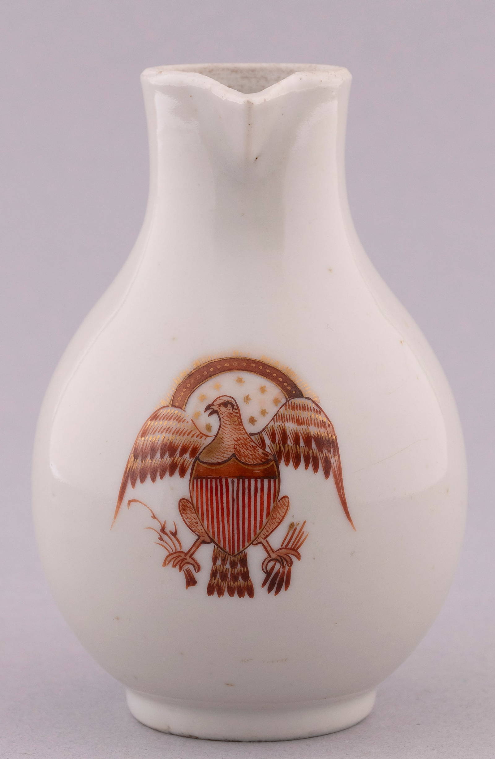 FEDERAL EAGLE CHINESE EXPORT PITCHER.