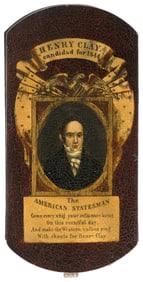 HENRY CLAY CANDIDATE FOR 1844 CAMPAIGN STOGIE CASE HAKE #3019.