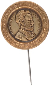 GENERAL US GRANT HIGH RELIEF BUST PORTRAIT BADGE DeWITT USG-1868-154A.