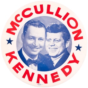 McCULLION KENNEDY OHIO CITY COUNCIL COATTAIL JUGATE DECAL.