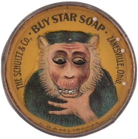 MONKEY DEXTERITY PUZZLE/MIRROR FROM STAR SOAP.
