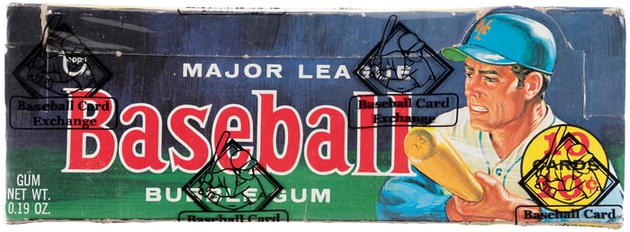 1970 TOPPS BASEBALL SERIES 4 WAX BOX (24 PACKS) BBCE CERTIFIED.
