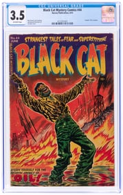 BLACK CAT MYSTERY COMICS #44 JUNE 1953 CGC 3.5 VG-.