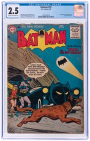 BATMAN #92 JUNE 1955 CGC 2.5 GOOD+ (FIRST ACE THE BAT-HOUND).