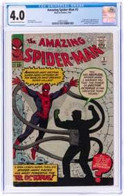 AMAZING SPIDER-MAN #3 JULY 1963 CGC 4.0 VG (FIRST DOCTOR OCTOPUS).