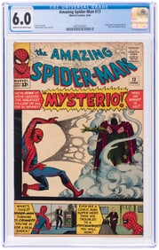 AMAZING SPIDER-MAN #13 JUNE 1964 CGC 6.0 FINE (FIRST MYSTERIO).