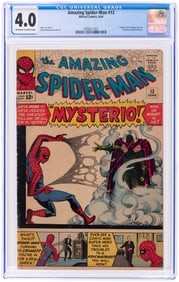 AMAZING SPIDER-MAN #13 JUNE 1964 CGC 4.0 VG (FIRST MYSTERIO).