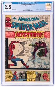 AMAZING SPIDER-MAN #13 JUNE 1964 CGC 2.5 GOOD+ (FIRST MYSTERIO).