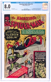 AMAZING SPIDER-MAN #14 JULY 1964 CGC 8.0 VF (FIRST GREEN GOBLIN).