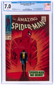 AMAZING SPIDER-MAN #50 JULY 1967 CGC 7.0 FINE/VF (FIRST KINGPIN).
