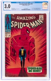 AMAZING SPIDER-MAN #50 JULY 1967 CGC 3.0 GOOD/VG (FIRST KINGPIN).