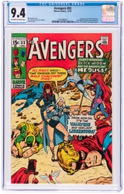AVENGERS #83 DECEMBER 1970 CGC 9.4 NM.