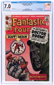 FANTASTIC FOUR #16 JULY 1963 CGC 7.0 FINE/VF.