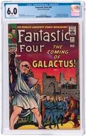 FANTASTIC FOUR #48 MARCH 1966 CGC 6.0 FINE (FIRST SILVER SURFER & GALACTUS).