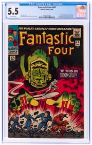 FANTASTIC FOUR #49 APRIL 1966 CGC 5.5 FINE- (FIRST FULL GALACTUS).