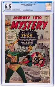 JOURNEY INTO MYSTERY #92 MAY 1963 CGC 6.5 FINE+.