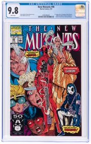 NEW MUTANTS #98 FEBRUARY 1991 CGC 9.8 NM/MINT (FIRST DEADPOOL).