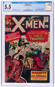 X-MEN #5 MAY 1964 CGC 5.5 FINE-.