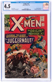 X-MEN #12 JULY 1965 CGC 4.5 VG+ (FIRST JUGGERNAUT).