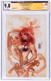 GEORGE PÉREZ'S SIRENS #1 SEPTEMBER 2014 CGC JSA AUTHENTIC AUTOGRAPH 9.8 NM/MINT NEW YORK COMIC