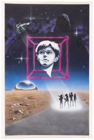 ROAD OF THE DUNGEONMASTER MOVIE POSTER (1983) ORIGINAL ART BY DUNCAN EAGLESON.